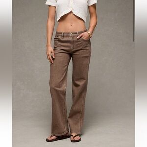 American Eagle Brown stovepipe Jeans